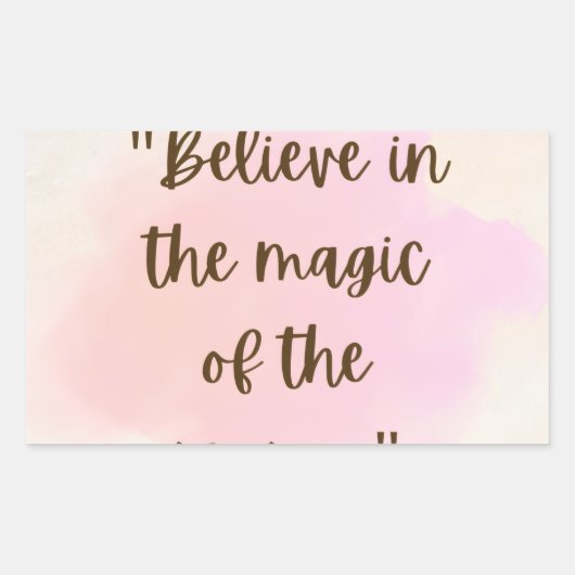 believe in the magic stickers (Devant)