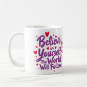 Believe in Yourself 1 Koffiemok (Links)