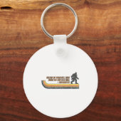 Believe In Yourself Funny Sasquatch Bigfoot  Sleutelhanger (Voorkant)