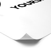 Believe In Yourself Sitive Message Motivational Me Poster (Hoek)