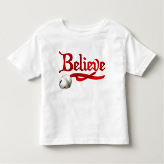 Believe Jingle Bell Kinder Shirts
