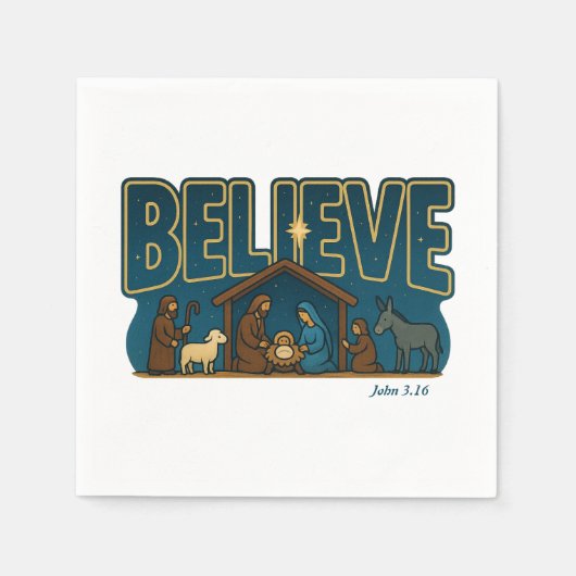 Believe Nativity Servet (Voorkant)