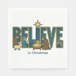 Believe nativity  servet