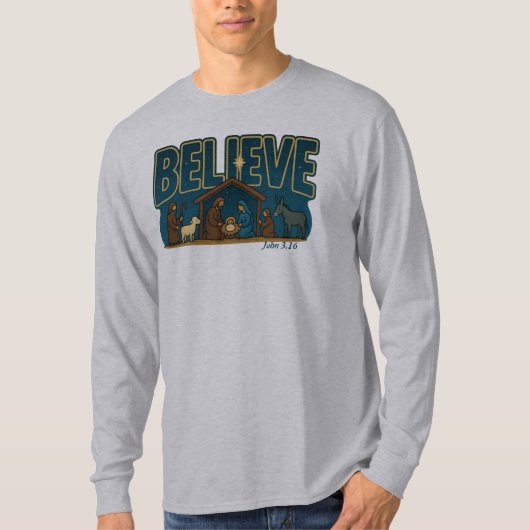 Believe Nativity T-shirt (Voorkant)