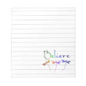 Believe Notitieblok (Voorkant)