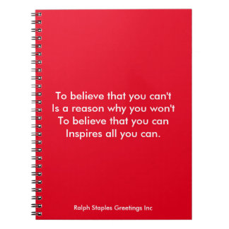 Believe Notitieboek