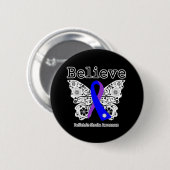 Believe Pediatric Stroke Awareness Ronde Button 5,7 Cm (Voorkant /achterkant)