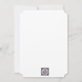 Believe santa hat feestdagenkaart (Achterkant)