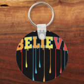 Believe Sleutelhanger (Achterkant)