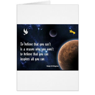 Believe that you can