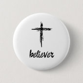 Believer Ronde Button 5,7 Cm (Voorkant)
