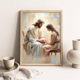 Belijdenissen van Liefde, Christelijke kunst, Jezu Poster