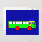 Belinda de bus briefkaart (Voorkant / Achterkant)