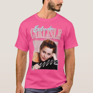 Belinda lisle jaren '80 esthetisch ventilatorontwe t-shirt
