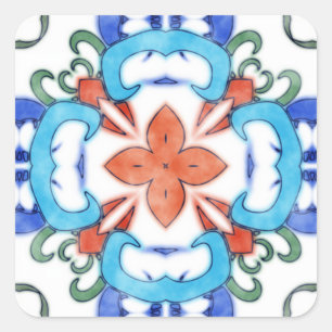 Belinda Vierkante Sticker