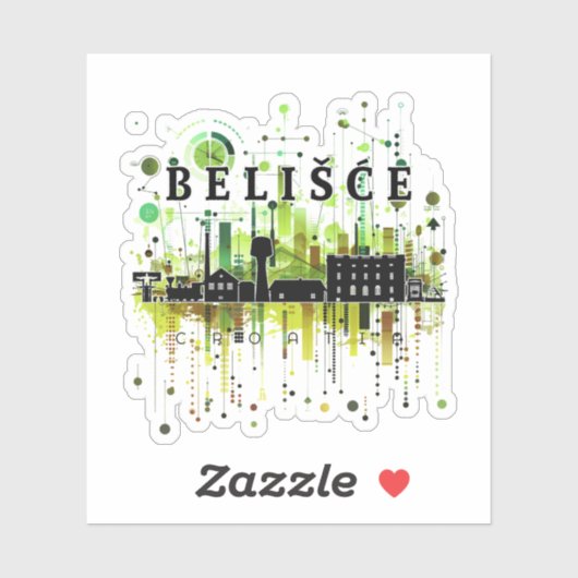 Belišće Croatia Sticker (Vel)
