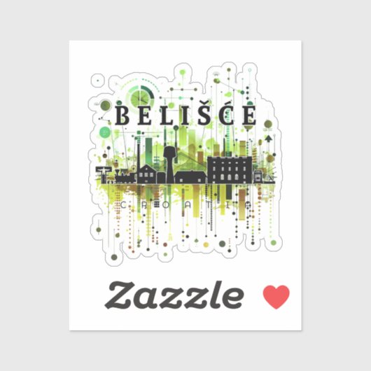 Belišće Croatia Sticker (Vel)