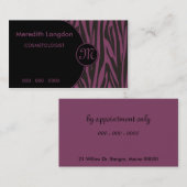 Belisimo Visitekaartje (Voorkant / Achterkant)