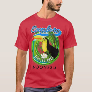 Belitung eiland Belitung verkennen Reizen T-shirt