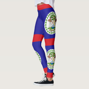 Belizaanse vlag leggings