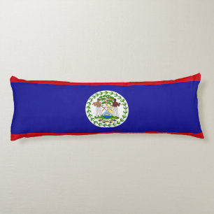 Belizaanse vlag lichaamskussen