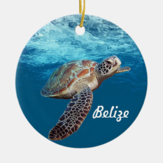 Belize Aangepast kerstversiering Keramisch Ornament