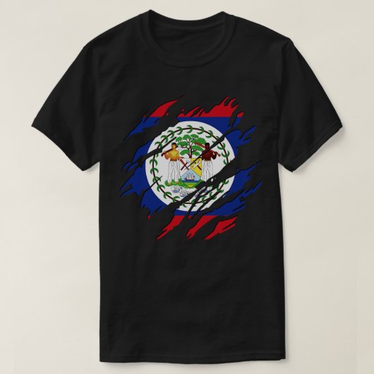 Belize Altijd T-shirt (Design voorkant)