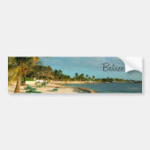 Belize Beach BumperSticker (Voorkant)