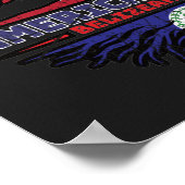 Belize Belizean US USA United States Tree Poster (Hoek)