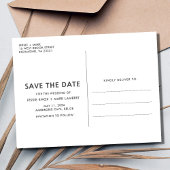 Belize Bestemming Bruiloft Save the Date Aankondigingskaart