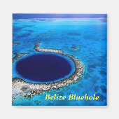 Bélize bluehole, Aimant Bélize Bluehole (Devant)