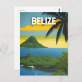 Belize Briefkaart (Voorkant / Achterkant)