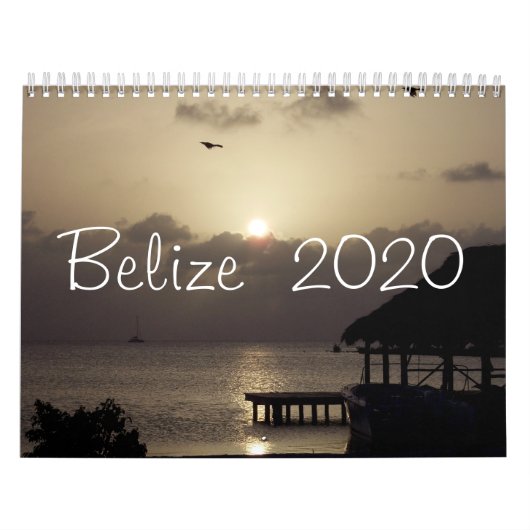 Belize - Calendrier 2020 (Protection)