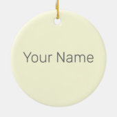 Belize Caribbean Retro Turtle  Souvenir Keramisch Ornament (Achterkant)