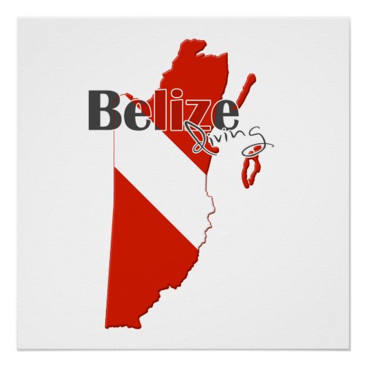 Belize Diving Perfect Poster (Voorkant)