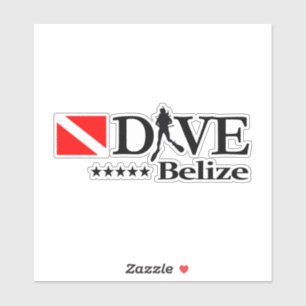 Belize DV4 Sticker
