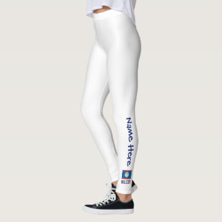 Belize en Belizeaanse vlag Persoonlijk Leggings