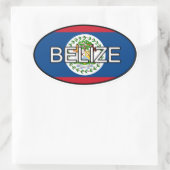Belize Euro Sticker (Tas)