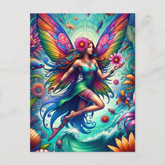 Belize Fairy Briefkaart (Voorkant)
