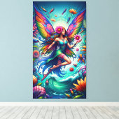 Belize Fairy Canvas Afdruk (Insitu (Houten vloer))
