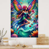 Belize Fairy Poster (Keuken)