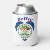 Belize Flag Blikjeskoeler (Blikje Voorkant)