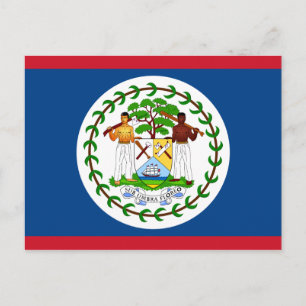 Belize Flag Briefkaart