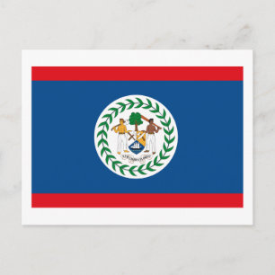 Belize Flag Briefkaart