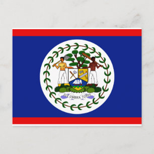 Belize Flag Briefkaart