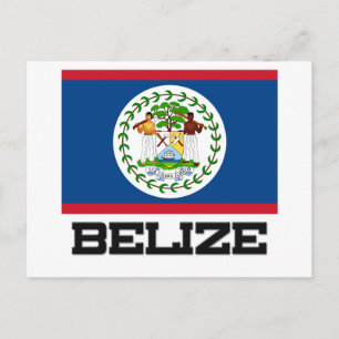 Belize Flag Briefkaart