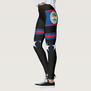 Belize Flag Leggings