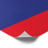 Belize Flag Poster (Hoek)
