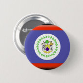 Belize Flag Ronde Button 5,7 Cm (Voorkant /achterkant)