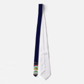 Belize Flag Stropdas (Achterkant)